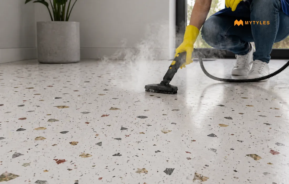 Terrazzo Tile Cleaning